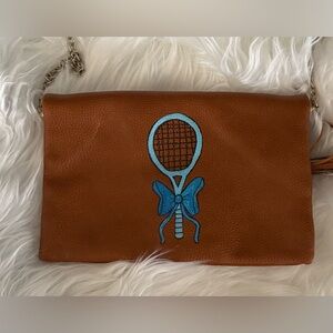Tennis Racquet Chain Crossbody